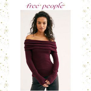 Free People Snowbunny Long Sleeve Top